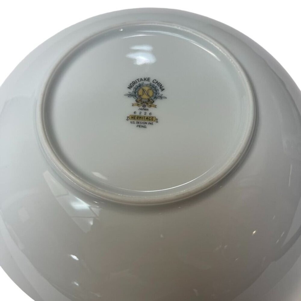 Noritake Japan China Bowls Set of 2 Hermitage Pattern 626 Two Bird Design MCM - Picture 7 of 7